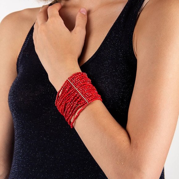 ROSANTICA MILANO RED BRACELET | WOMENS - Picture 2 of 3